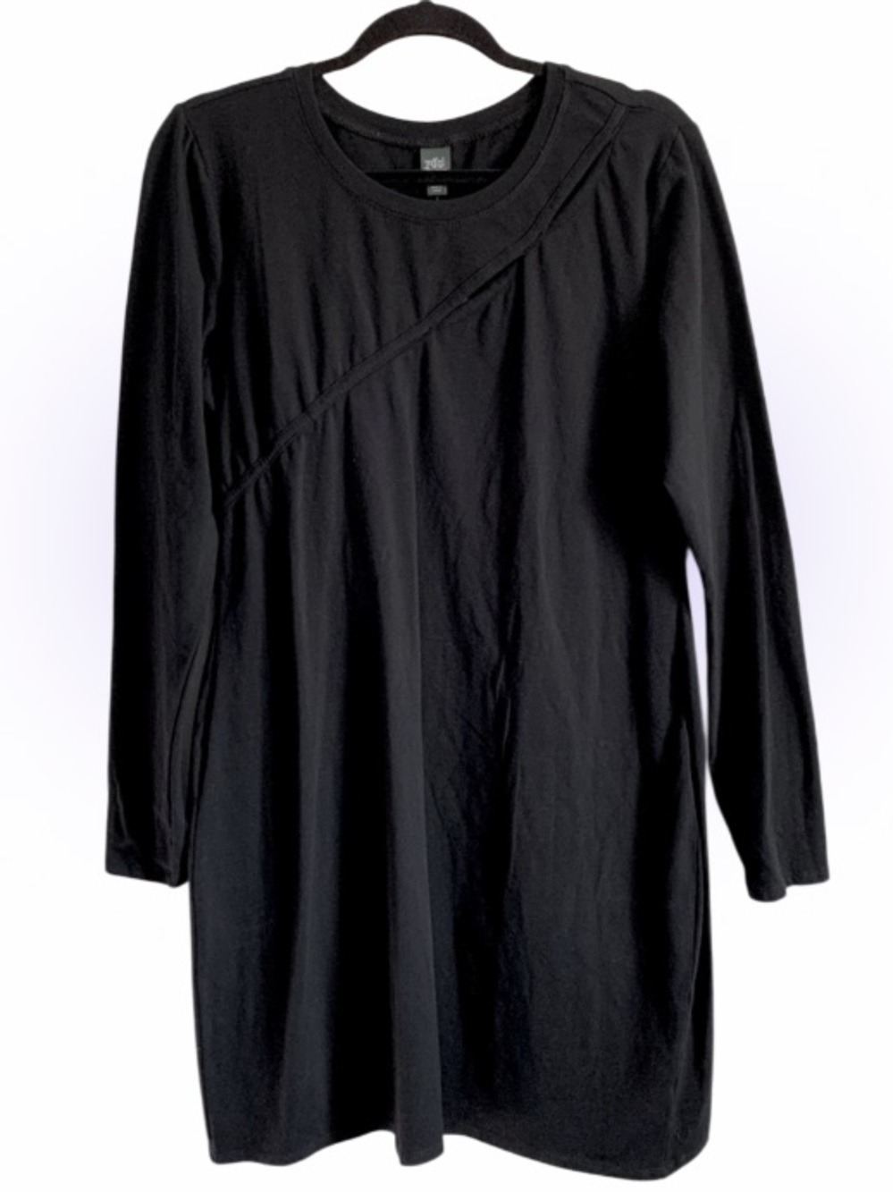 Wild Fable Black Long Sleeves Cut Out Mini Dress